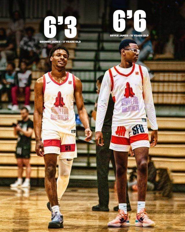 app下载-詹皇15岁小儿子前景被看好！未来父子三人同战NBA？